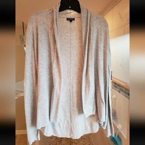 Express Open Front Gray Cardigan Size Small